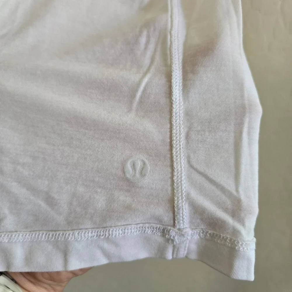 Lululemon All Yours Cotton T-shirt White Activewear Athleisure‎ Casual